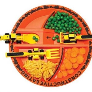 Constructive Eating – Digger Plate & Cutlery Set